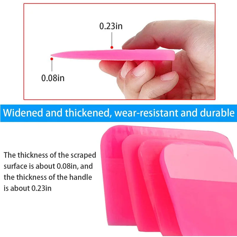 PPF Squeegee Car Soft Rubber Scraper Anti-Scratch Film Window Tint Tools Vinyl Wrap Silicone Squeegee Glass Water Wiper