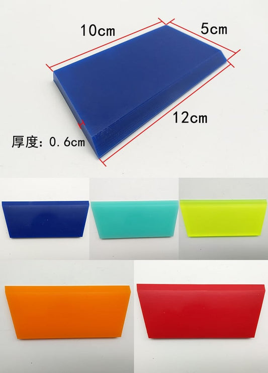Rubber Squeegee Window Tint Tools Vinyl Film Car Wrapping Scraper Car Cleaning Tools Handle Tendon Squeegee