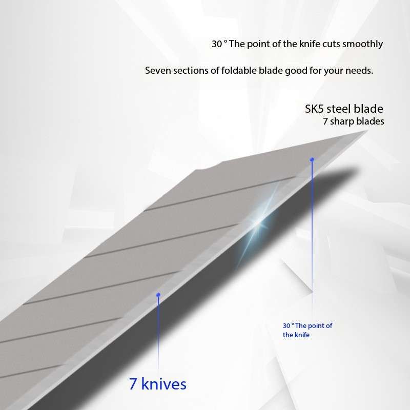 Deli 2034 Utility knife Metal Art Supplies
Blade Stainless Steel Paper And Office Knife Diy Art
Cutter Knife